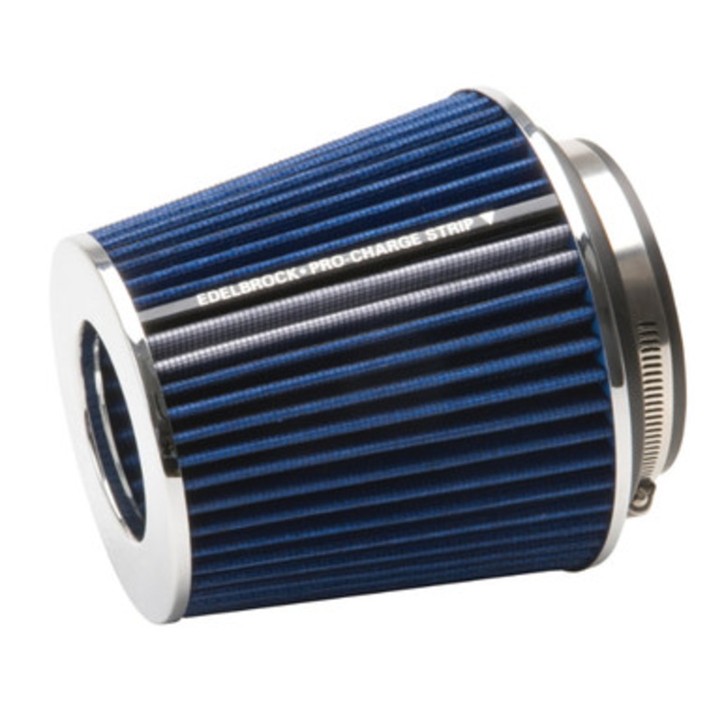 Pro-Flo Universal Blue Medium Conical Air Filter with 3, 3.5, and 4 Inlet
