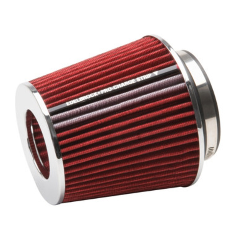 Pro-Flo Universal Red Medium Conical Air Filter with 3, 3.5, and 4 Inlet