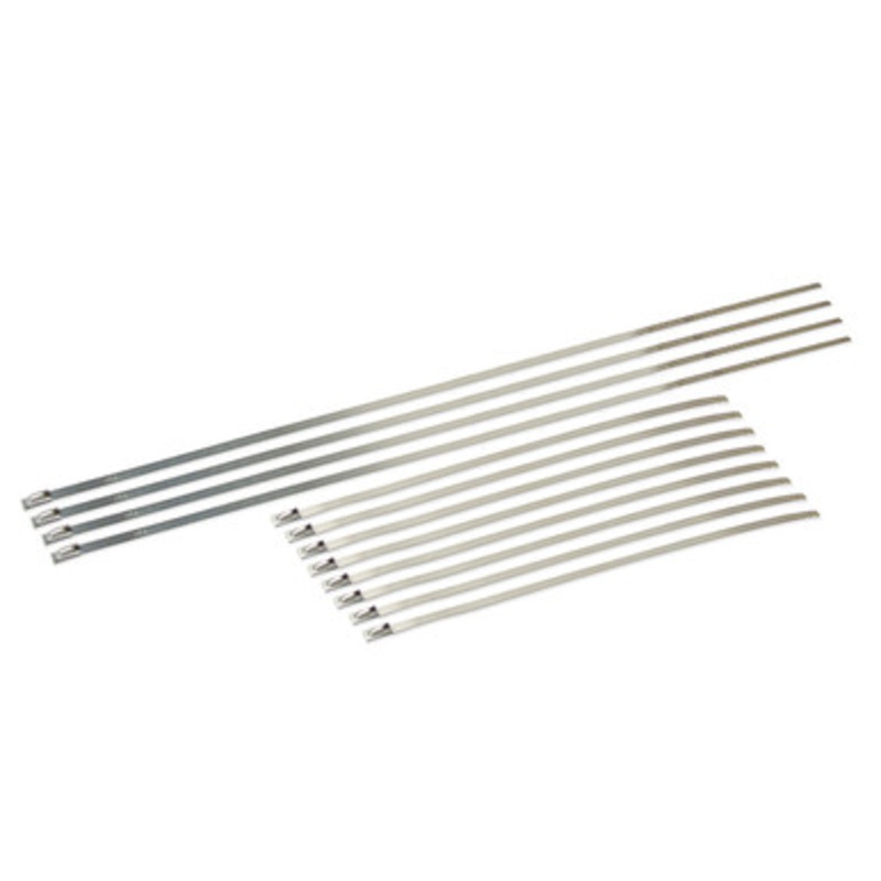DEI10205 Stainless Steel Ties Package  8 qty 8  and 14  qty 4