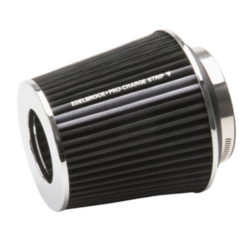 Pro-Flo Universal Black Medium Conical Air Filter with 3, 3.5, and 4 Inlet