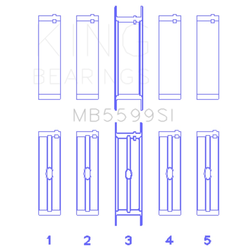 KNGMB5599SI030 Engine Bearing