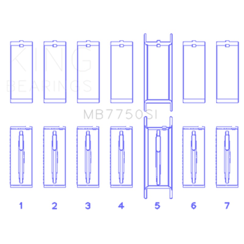 KNGMB7750SI030 Engine Bearing