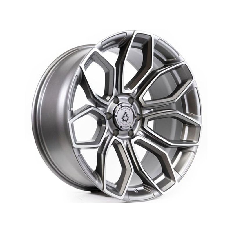 Arena Machined Grey Cobra Wheels | RealTruck