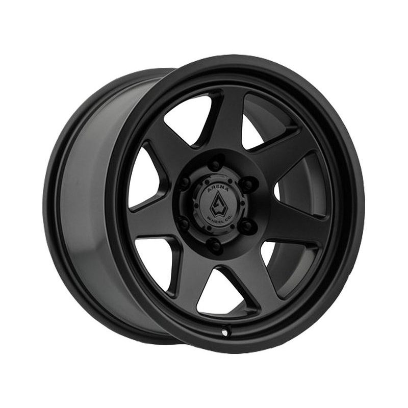 Arena Matte Black Ridge Wheels | RealTruck