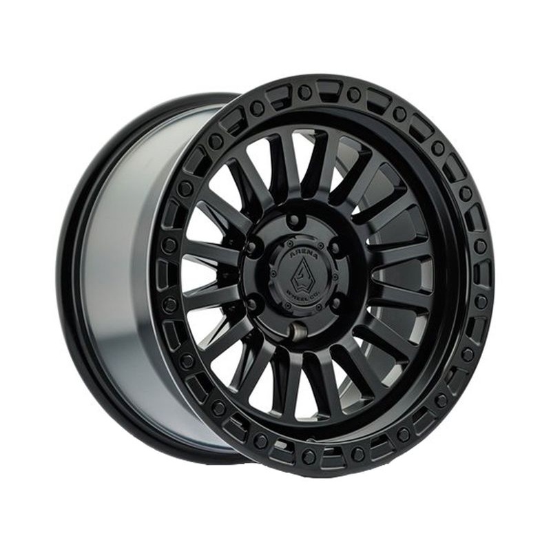 Arena Matte Black Trophy Wheels | RealTruck