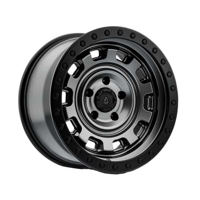 Arena Matte Grey Gunner Wheels | RealTruck