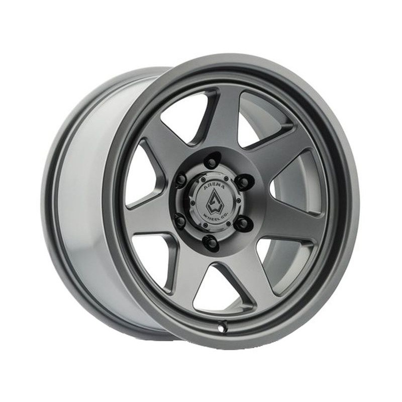 Arena Matte Grey Ridge Wheels | RealTruck