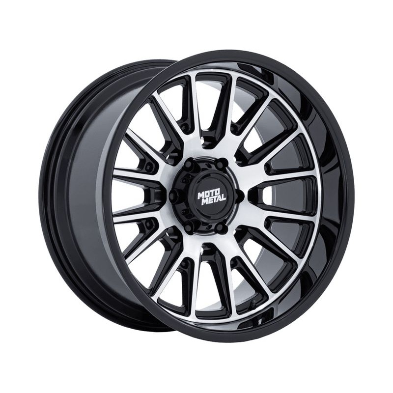 Moto Metal Machined Gloss Black MO814 Tekton Wheels | RealTruck