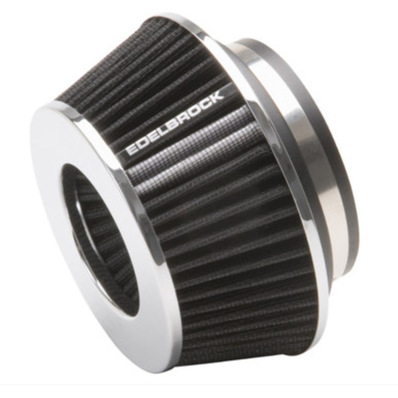 Pro-Flo Universal Black Compact Conical Air Filter with 3, 3.5, and 4 Inlet