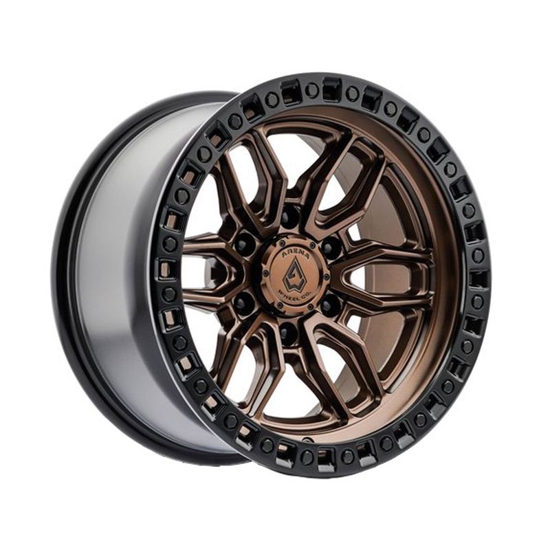 Arena Bronze & Black Hustle Wheels | RealTruck