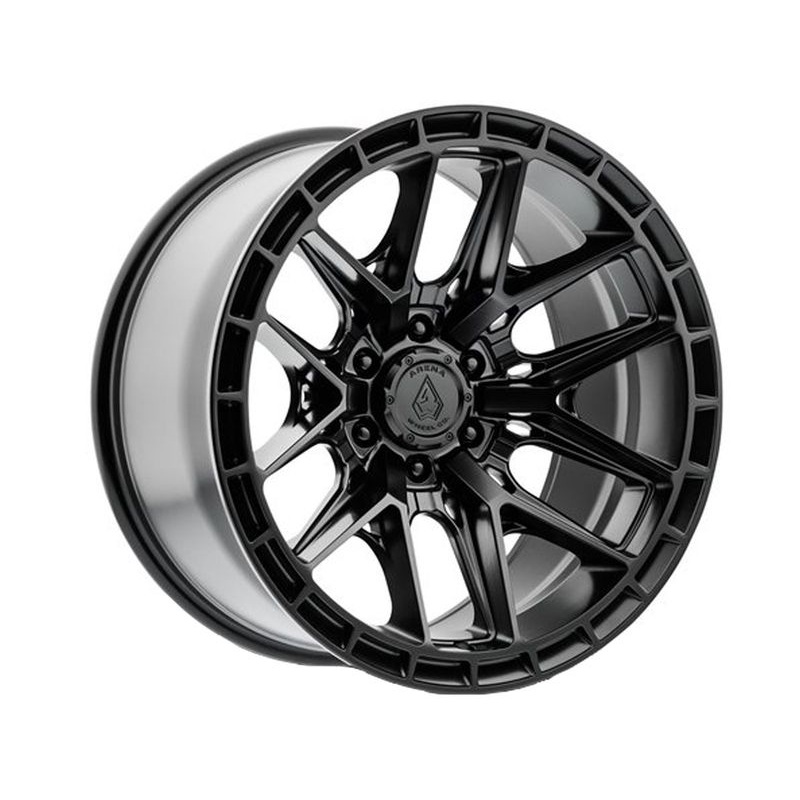 Arena Matte Black Battle Wheels | RealTruck
