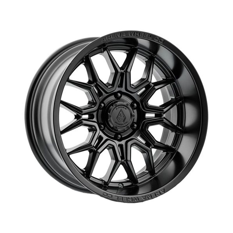 Arena Matte Black Violator Wheels | RealTruck