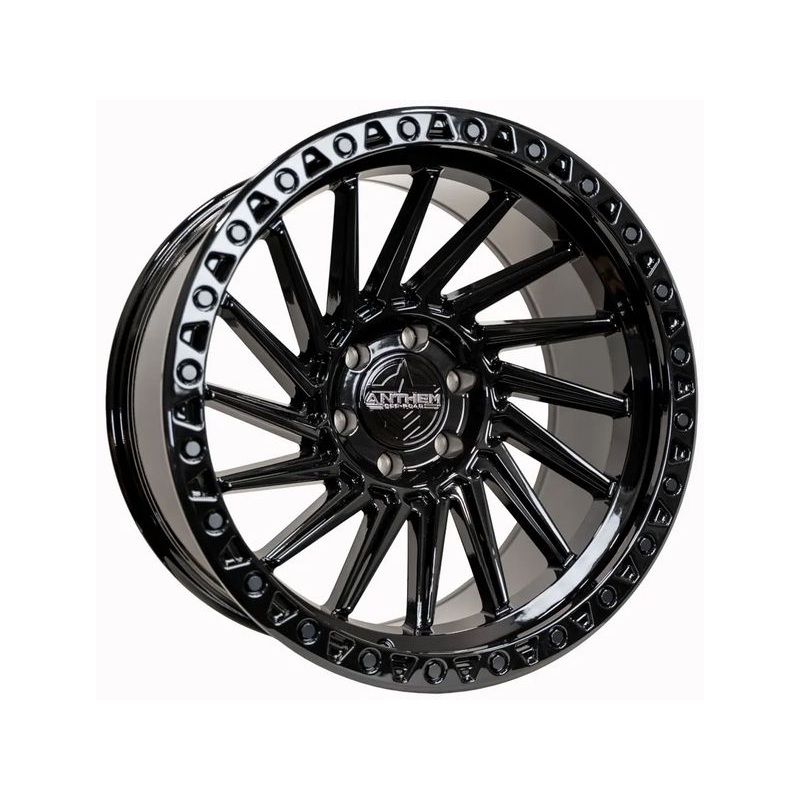 Athem Off-Road Gloss Black Turbine Wheels | RealTruck