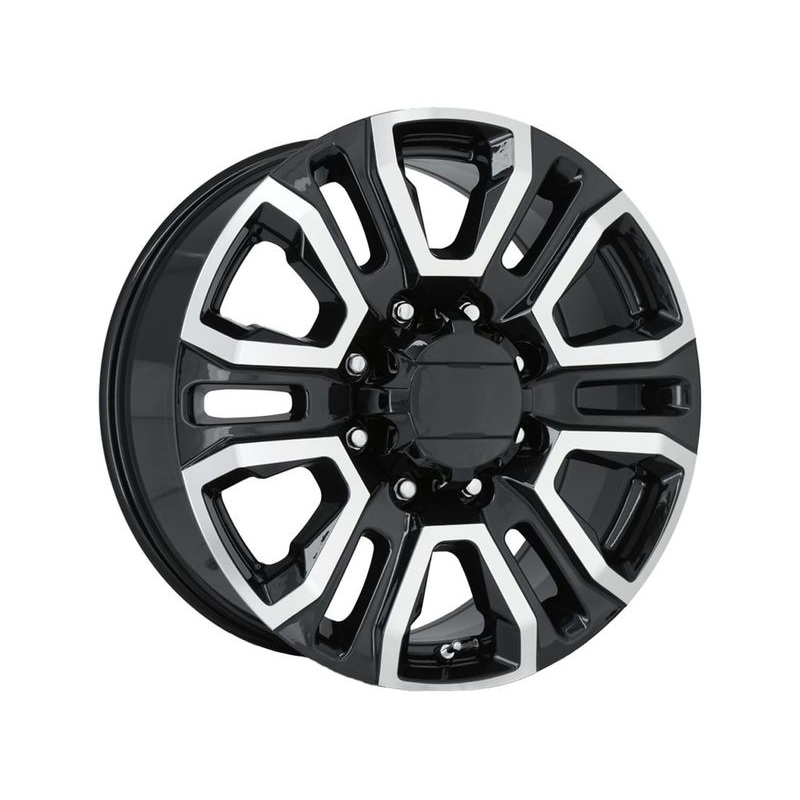 Factory Reproductions Machined Gloss Black FR 275 Wheels | RealTruck