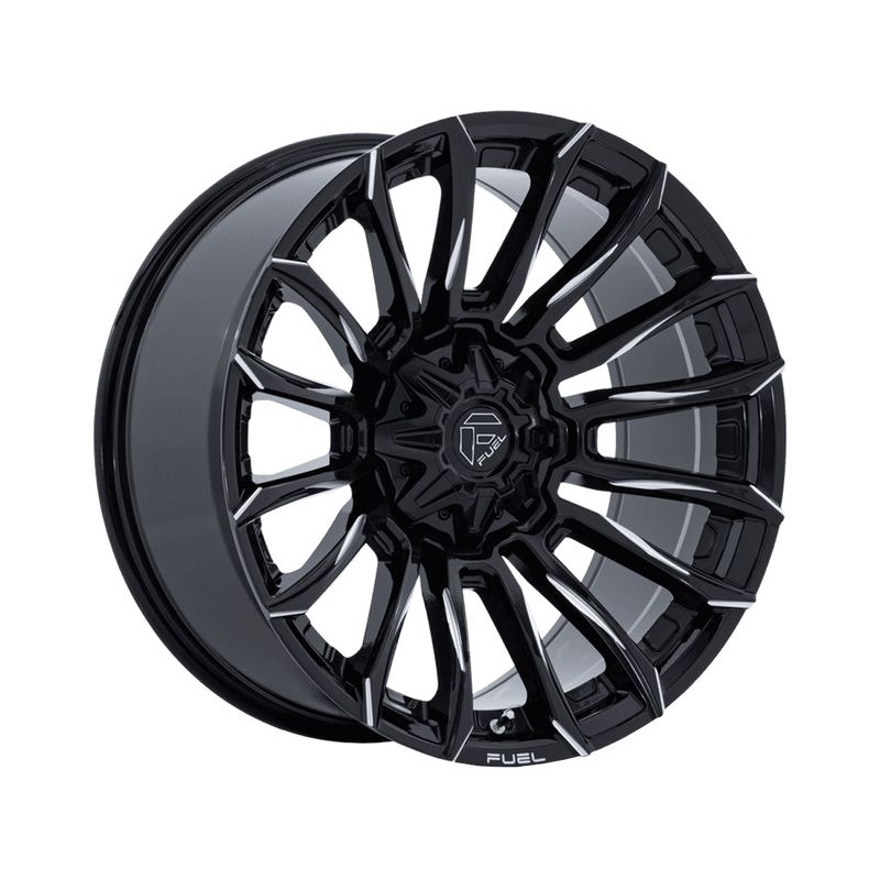 Fuel Milled Gloss Black Blade Wheels | RealTruck