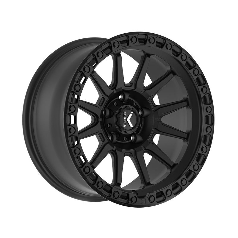 KG1 Forged Matte Black Adrenaline Wheels | RealTruck