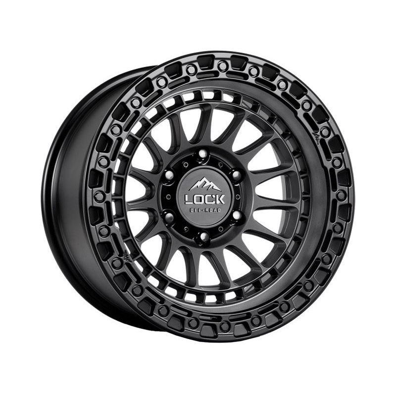 Lock Off-Road Grey Mojave Wheels | RealTruck