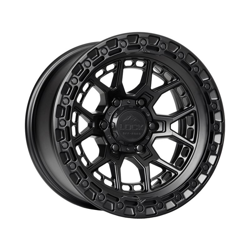Lock Off-Road Matte Black Commando Wheels | RealTruck