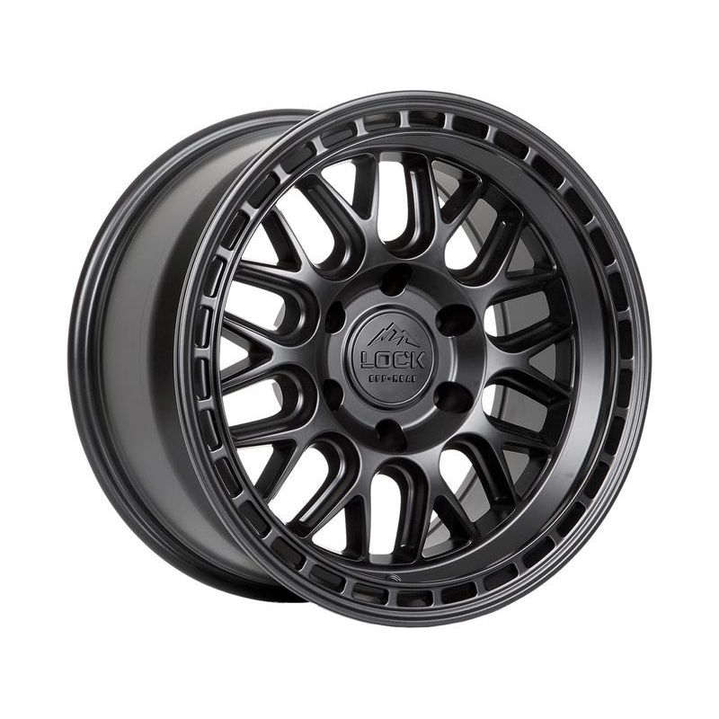 Lock Off-Road Matte Black Onyx Wheels | RealTruck