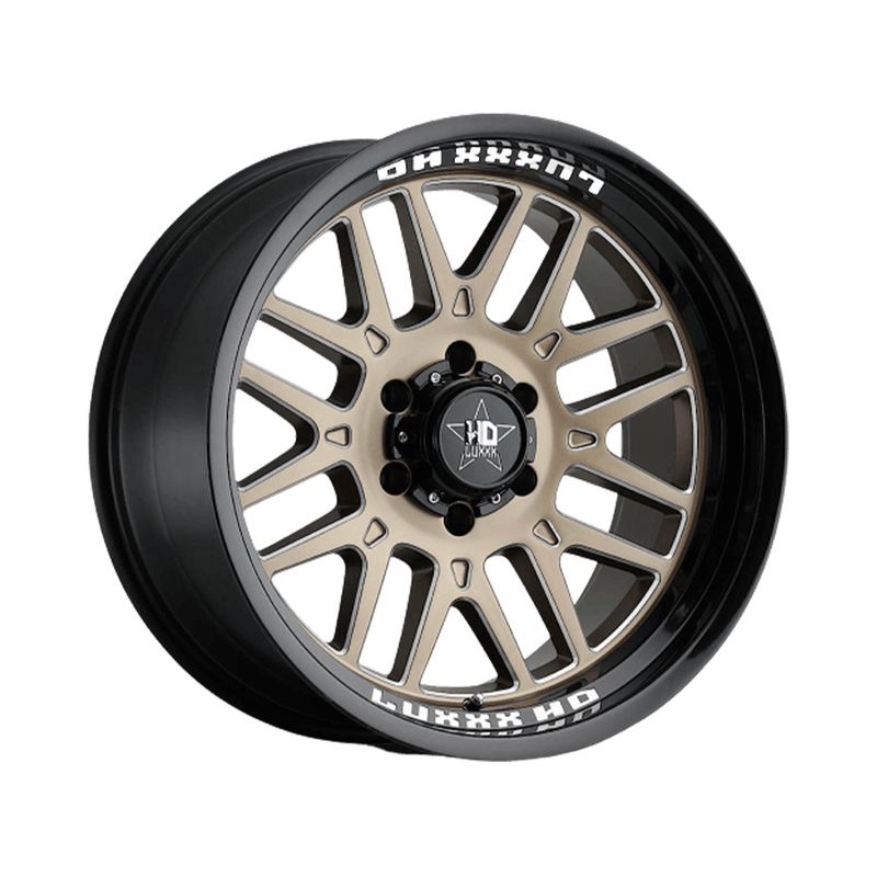 Luxxx HD Milled Bronze LHD20 Wheels | RealTruck