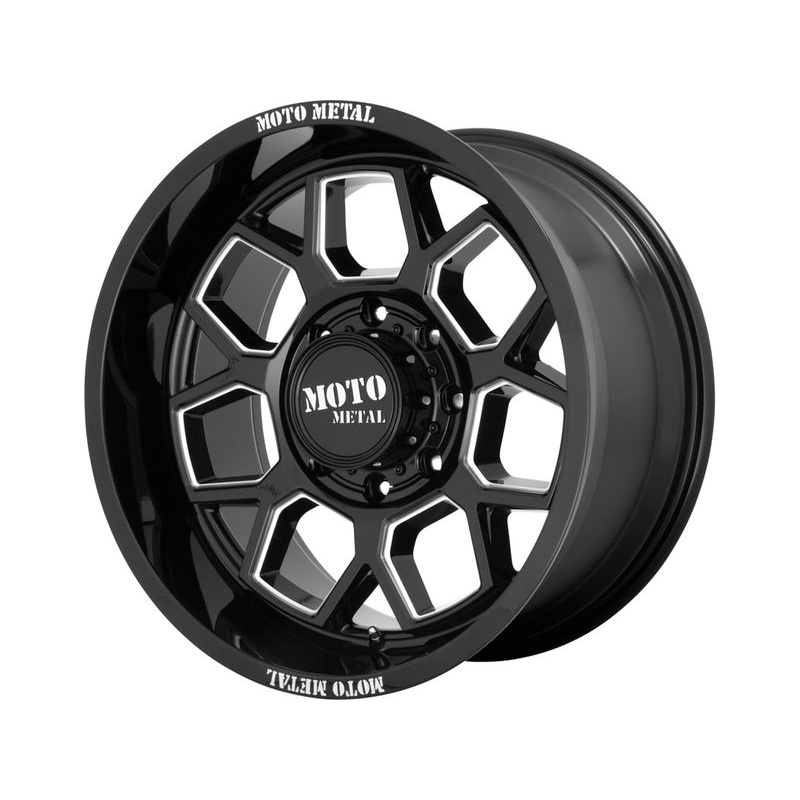 Moto Metal Milled Gloss Black MO803 Banshee Wheels | RealTruck