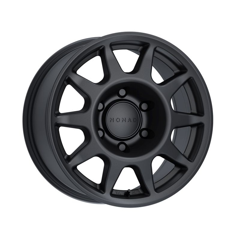 Nomad Matte Black Touring Wheels | RealTruck