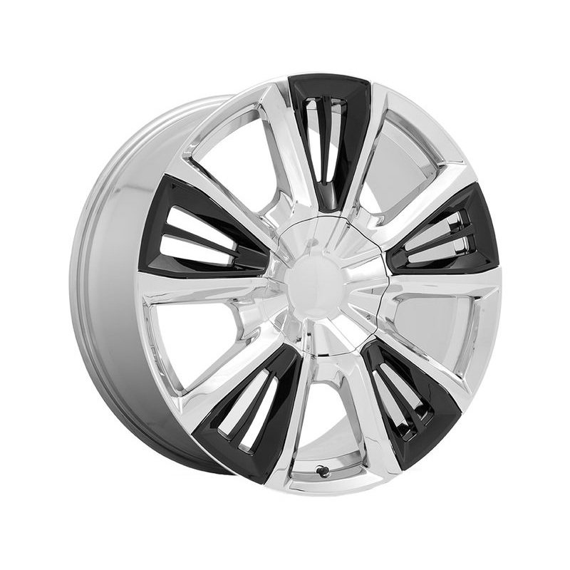 OE Creations Chrome & Black PR212 Wheels | RealTruck