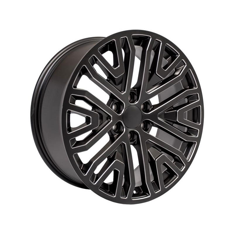 OE Milled Matte Black CV37 Wheels | RealTruck