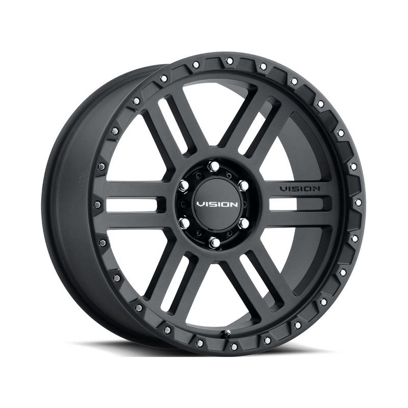 Vision Matte Black Manx II Wheels | RealTruck