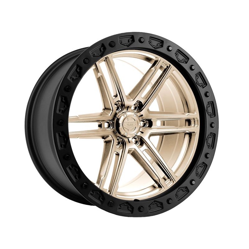 Vorsteiner Off-Road Gold VR-602BL Wheels | RealTruck