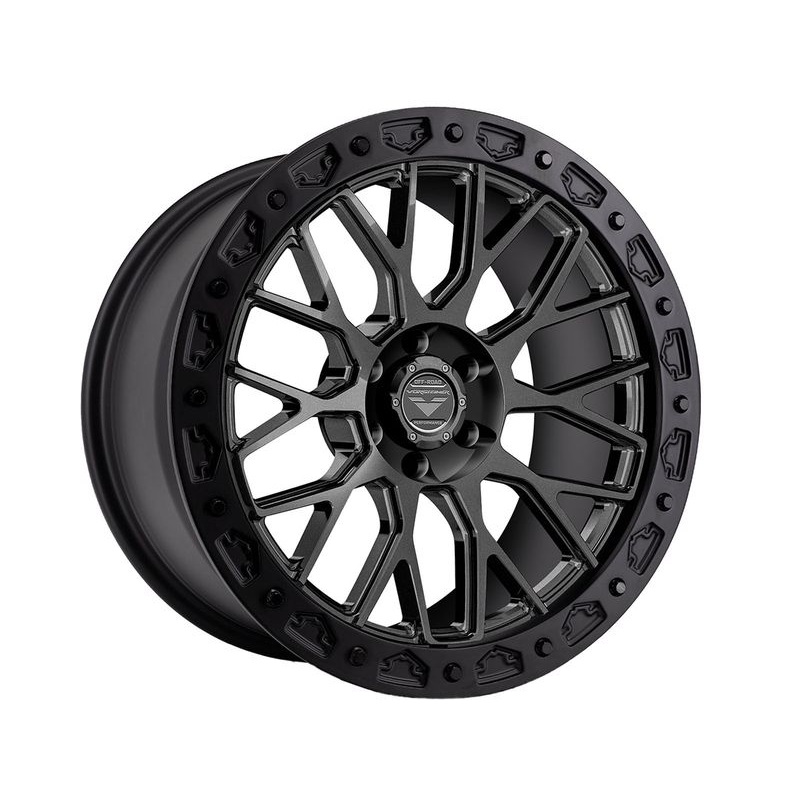 Vorsteiner Off-Road Matte Black VR-605BL Wheels | RealTruck