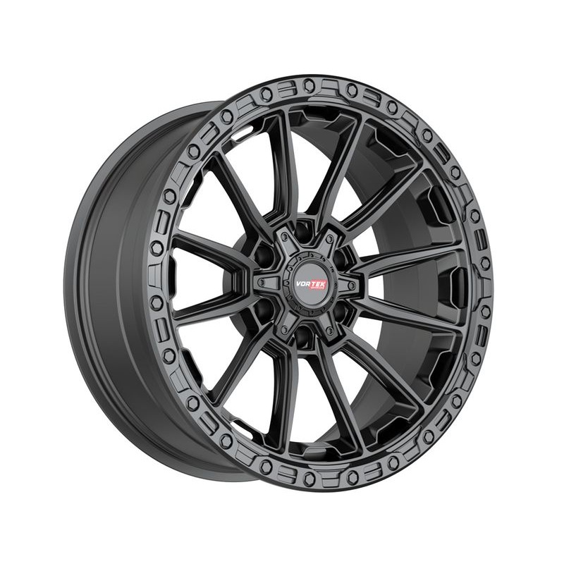 Vortek Matte Black VRT-601 Wheels | RealTruck