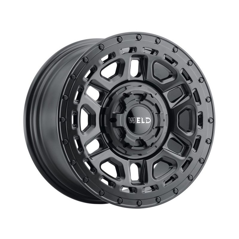 Weld Off-Road Matte Black Crux Wheels | RealTruck
