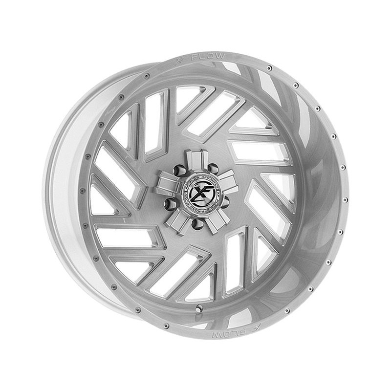 XF Flow Offroad Brushed XFX-304 Wheels | RealTruck