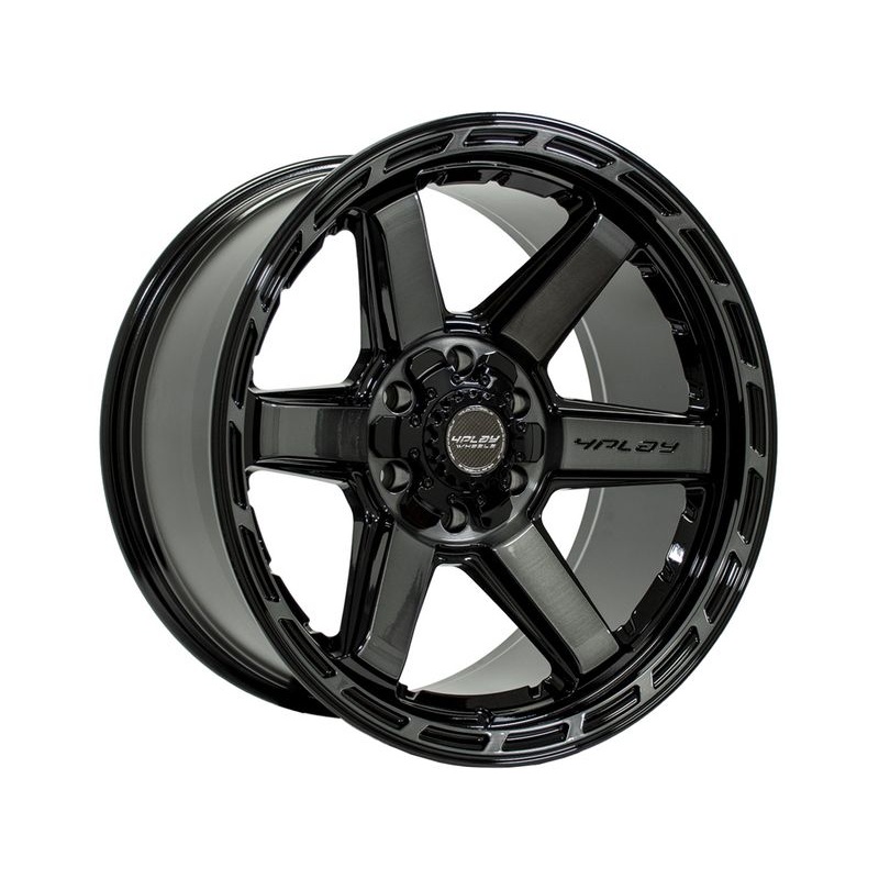 4Play Brushed Black 4P63 Wheels | RealTruck