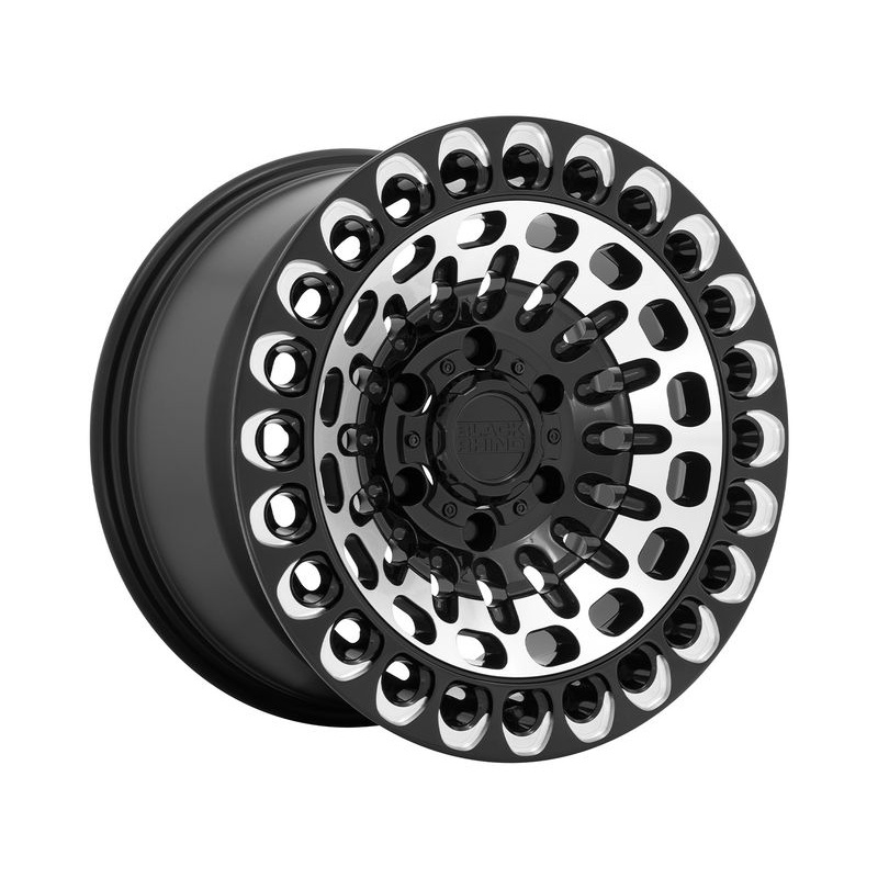 Black Rhino Machined Black Labyrinth Wheels | RealTruck