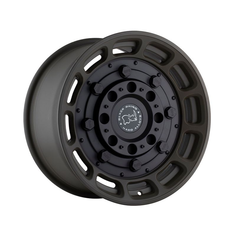 Black Rhino Olive Green & Black Warthog Wheels | RealTruck