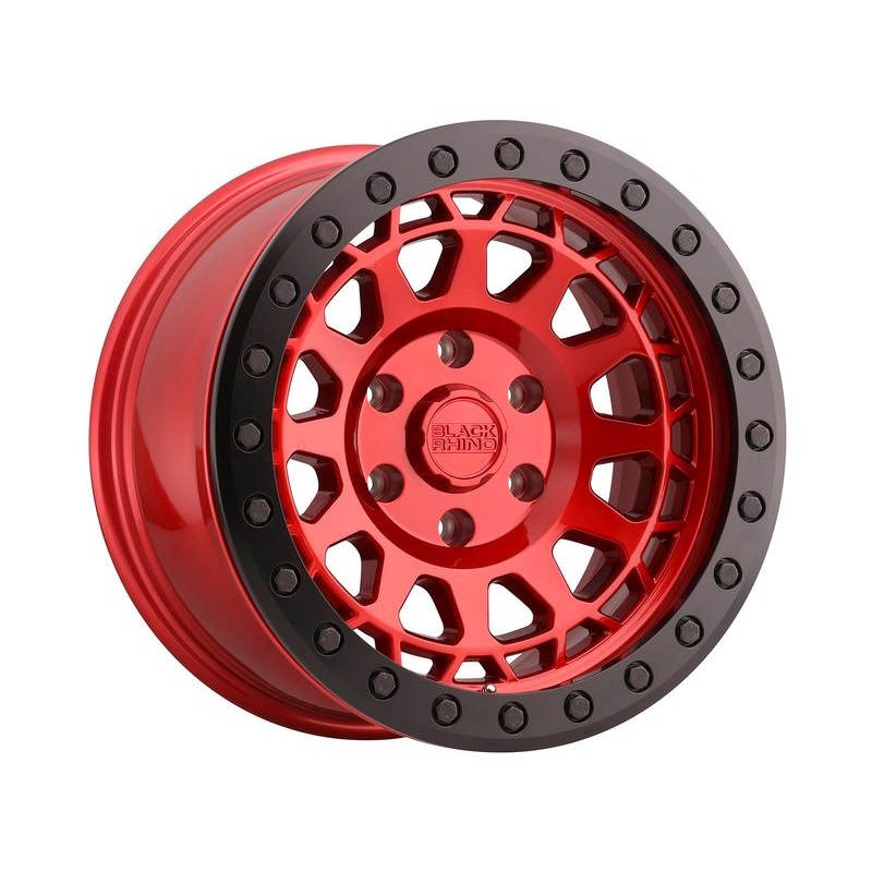 Black Rhino Red & Black Primm Beadlock Wheels | RealTruck