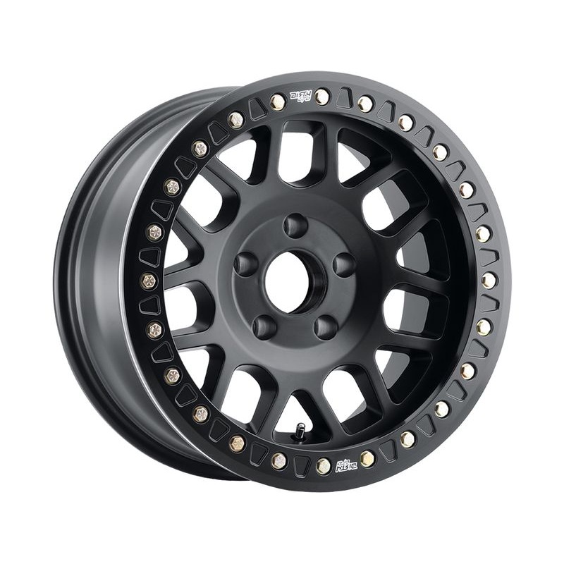 Dirty Life Matte Black Mesa Beadlock Wheels | RealTruck