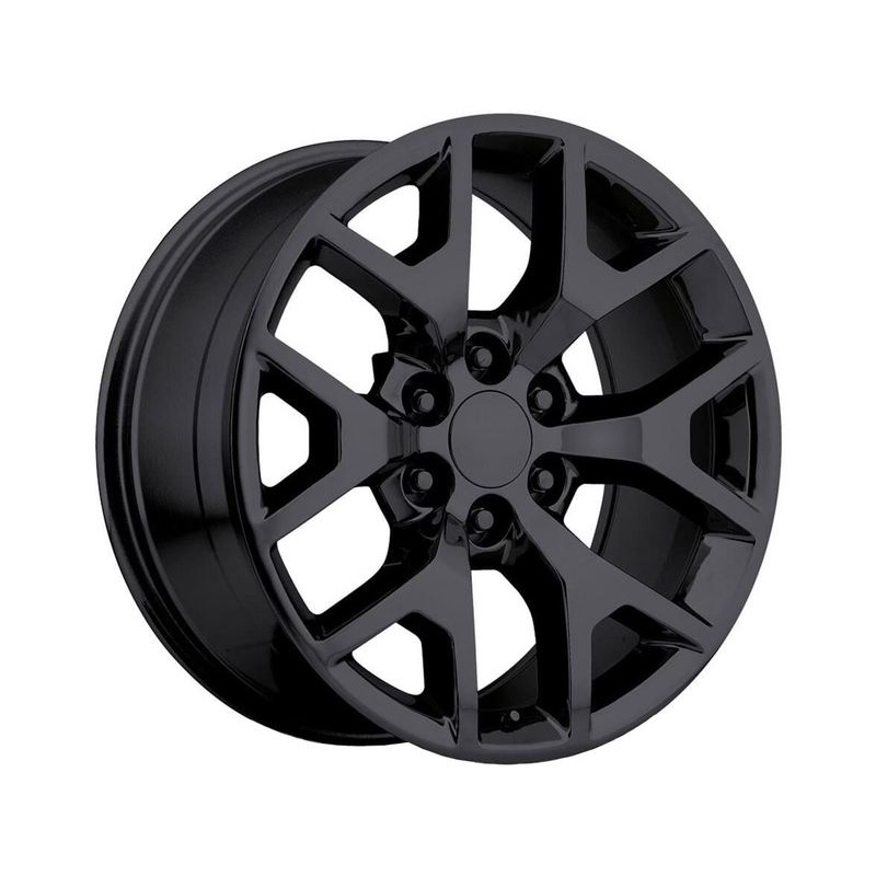 Factory Reproductions Gloss Black FR 44 Wheels | RealTruck