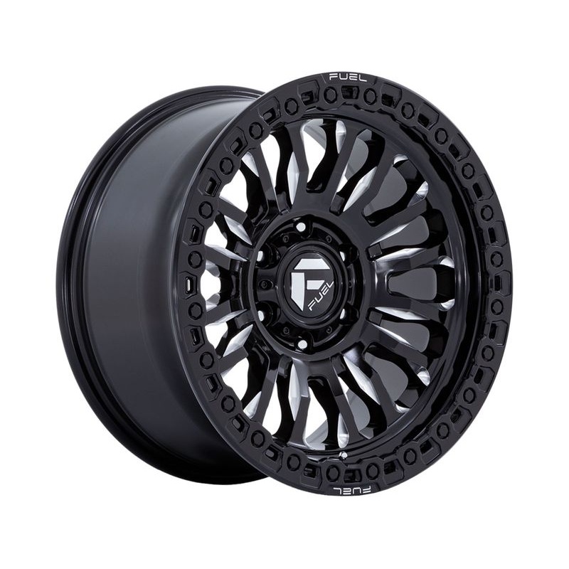 Fuel Milled Gloss Black Rincon Wheels | RealTruck