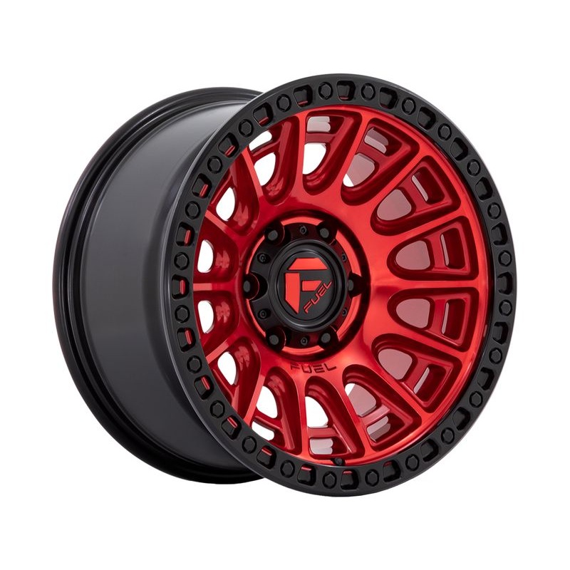 Fuel Red & Black Cycle Wheels | RealTruck