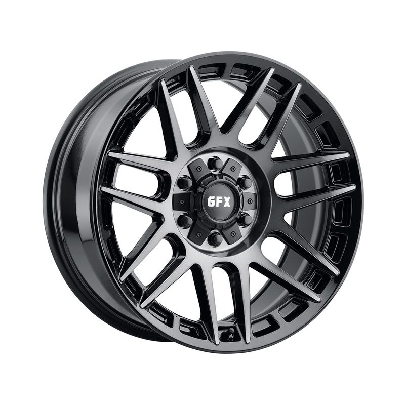 G-FX Tinted Black TM8 Wheels | RealTruck