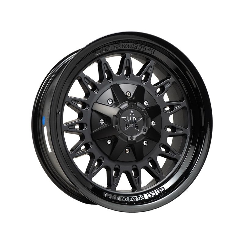 Luxxx HD Matte & Gloss Black LHD30 Wheels | RealTruck