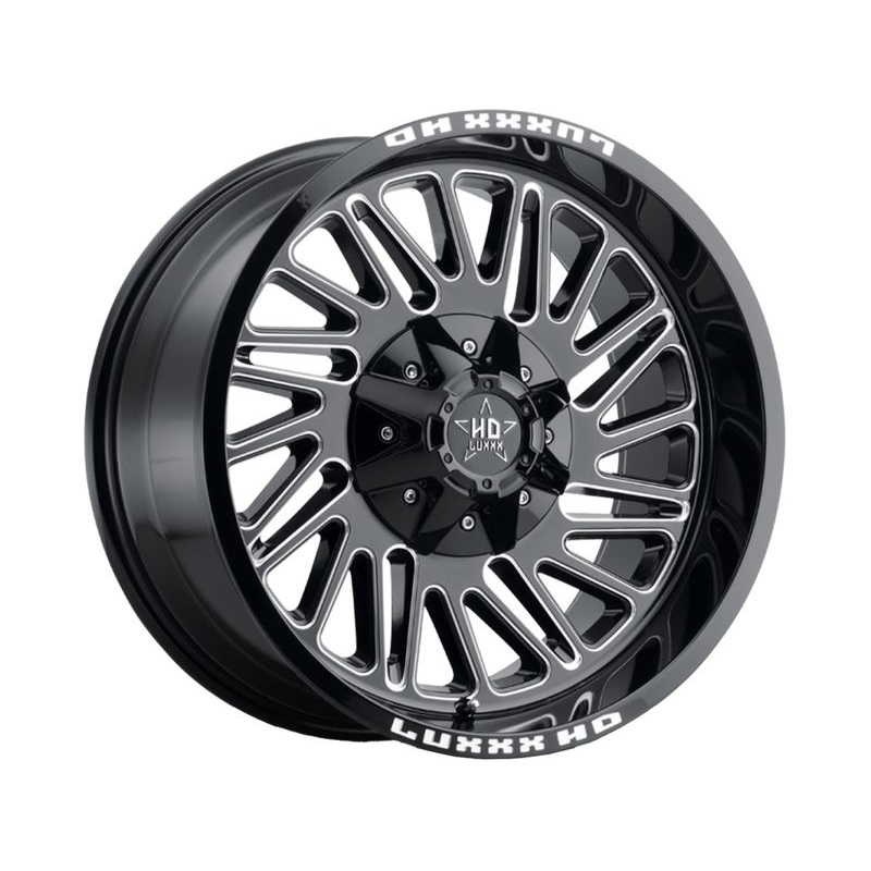 Luxxx HD Milled Gloss Black LHD19 Wheels | RealTruck