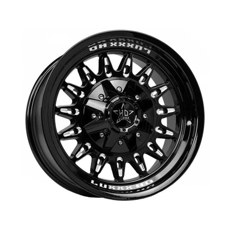 Luxxx HD Milled Gloss Black LHD30 Wheels | RealTruck