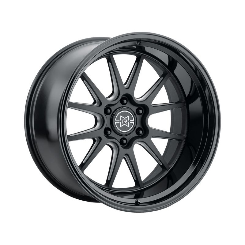 Method Raised Milled Double Black 802 Wheels | RealTruck