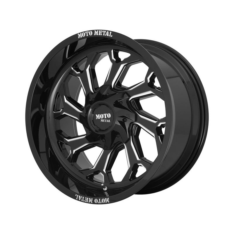Moto Metal Milled Gloss Black MO999 Wheels | RealTruck