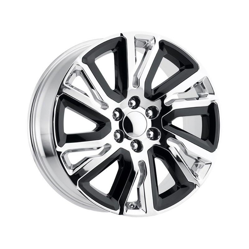 OE Creations Chrome & Black PR202 Wheels | RealTruck