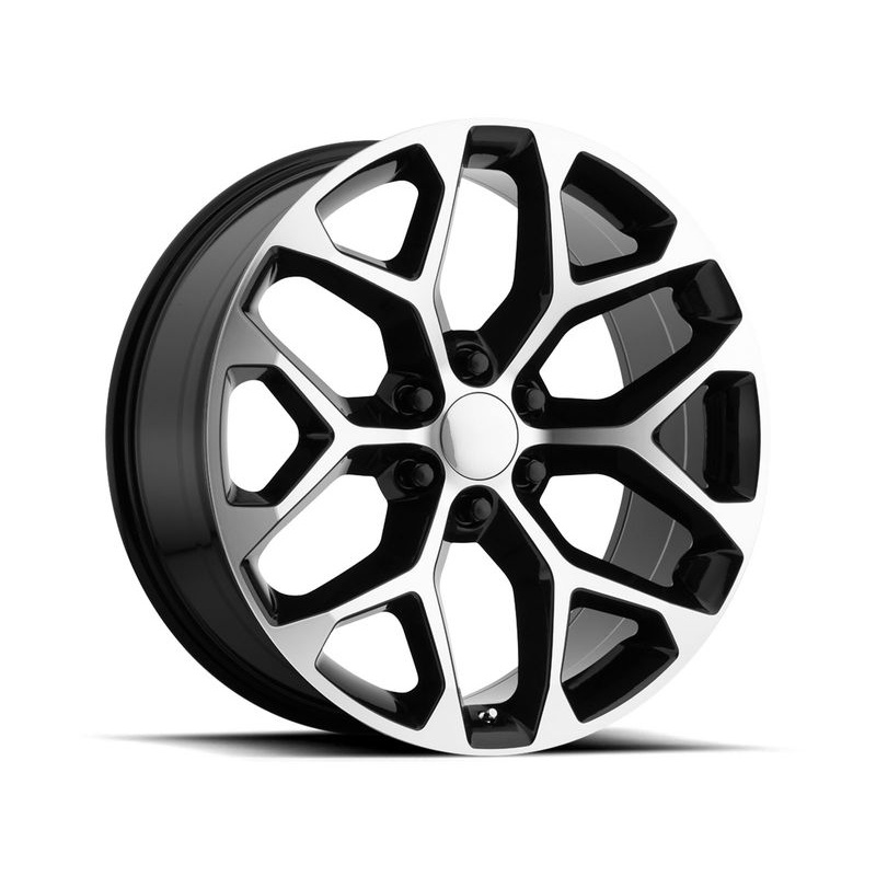 OE Creations Machined Gloss Black PR176 Wheels | RealTruck